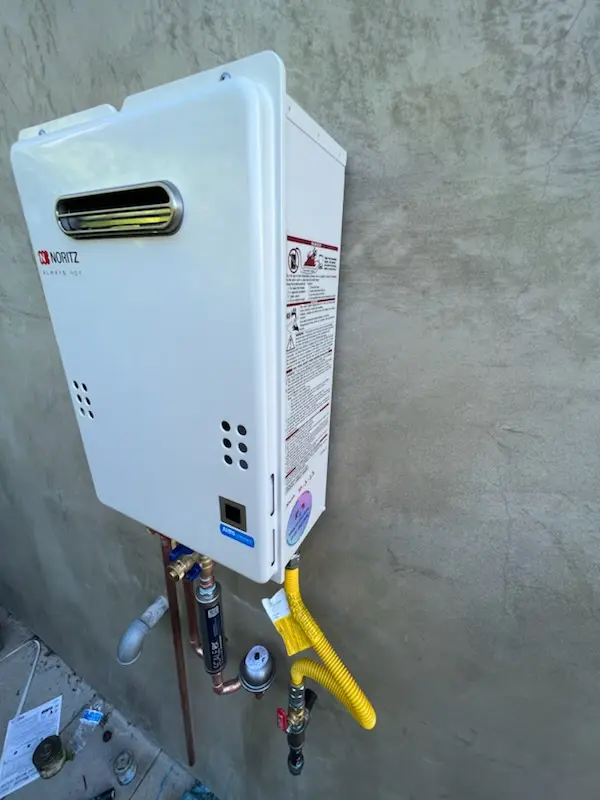 Tankless water heater installation for West End homes